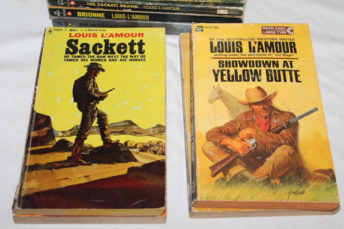 10 Louis L'Amour Books No 5