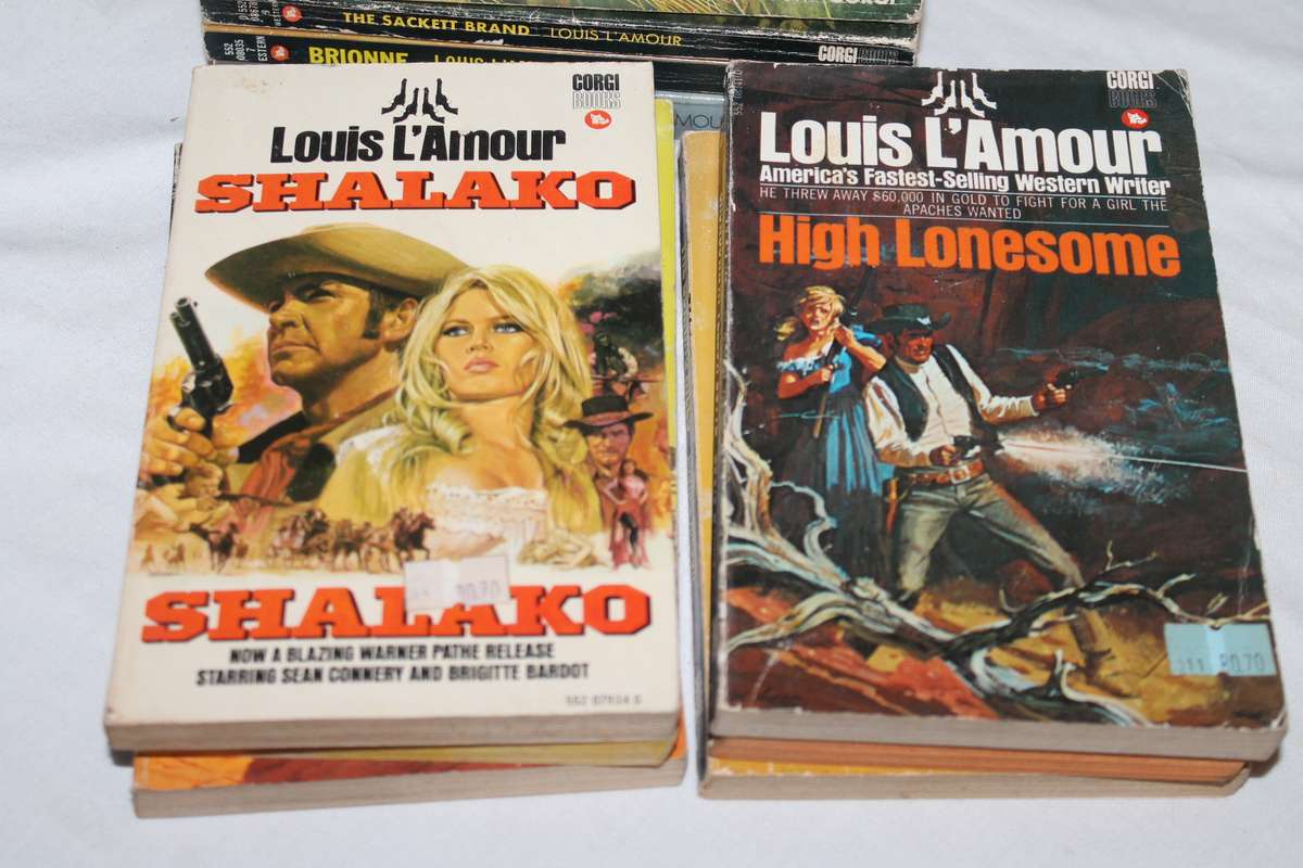 10 Louis L'Amour Books No 5
