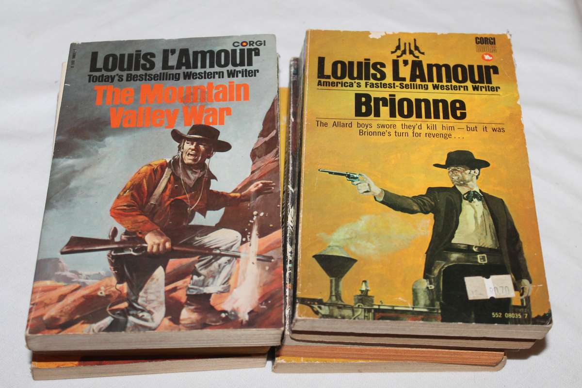 10 Louis L'Amour Books No 5