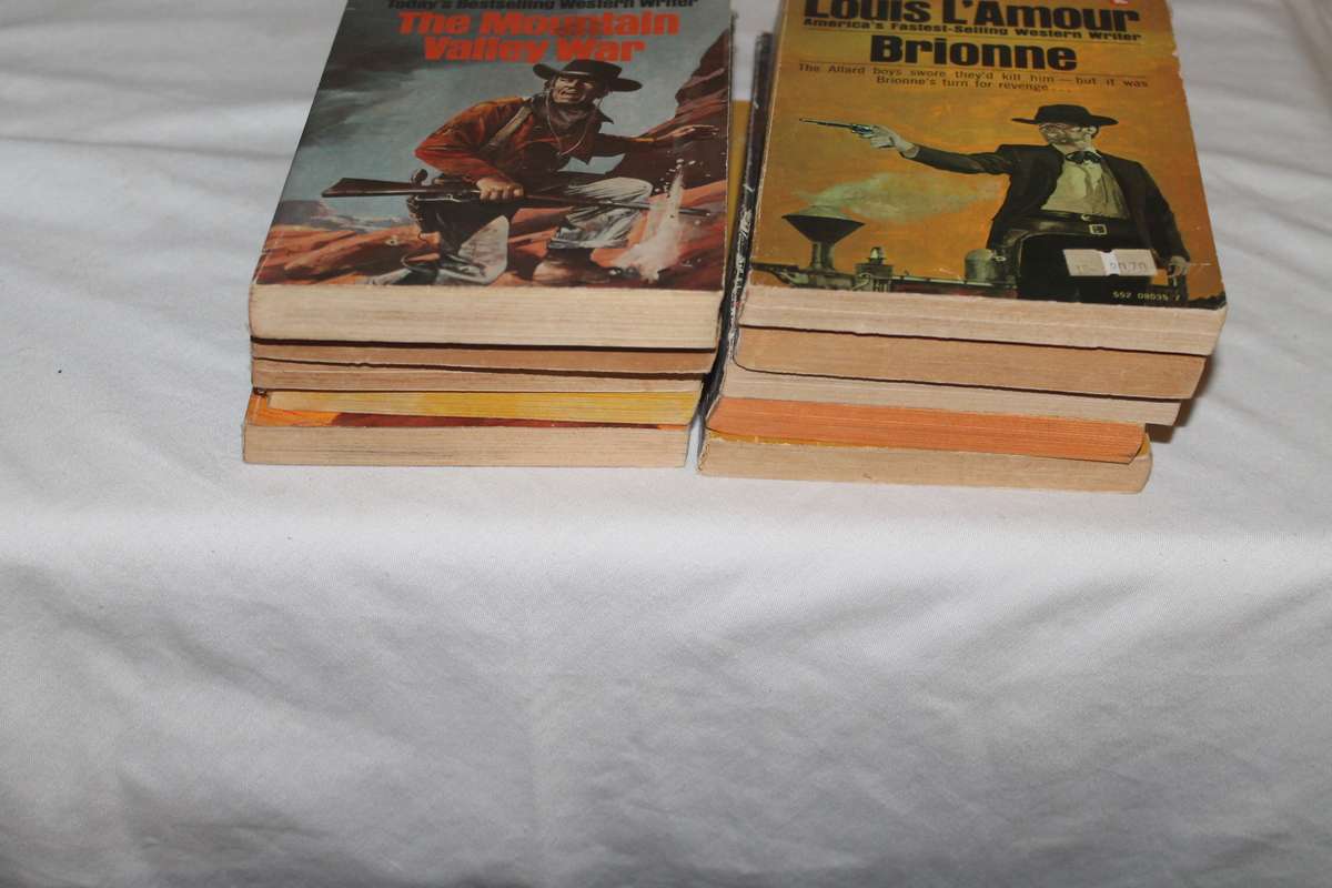 10 Louis L'Amour Books No 5
