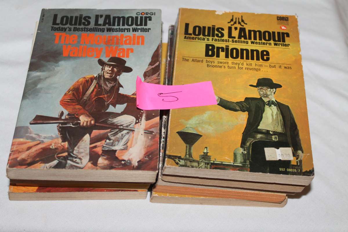 10 Louis L'Amour Books No 5