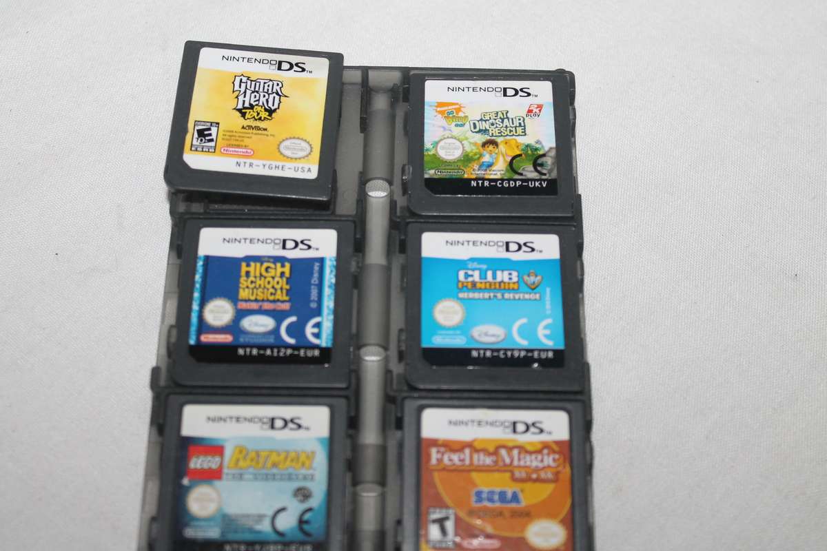6 Nintendo DS Games