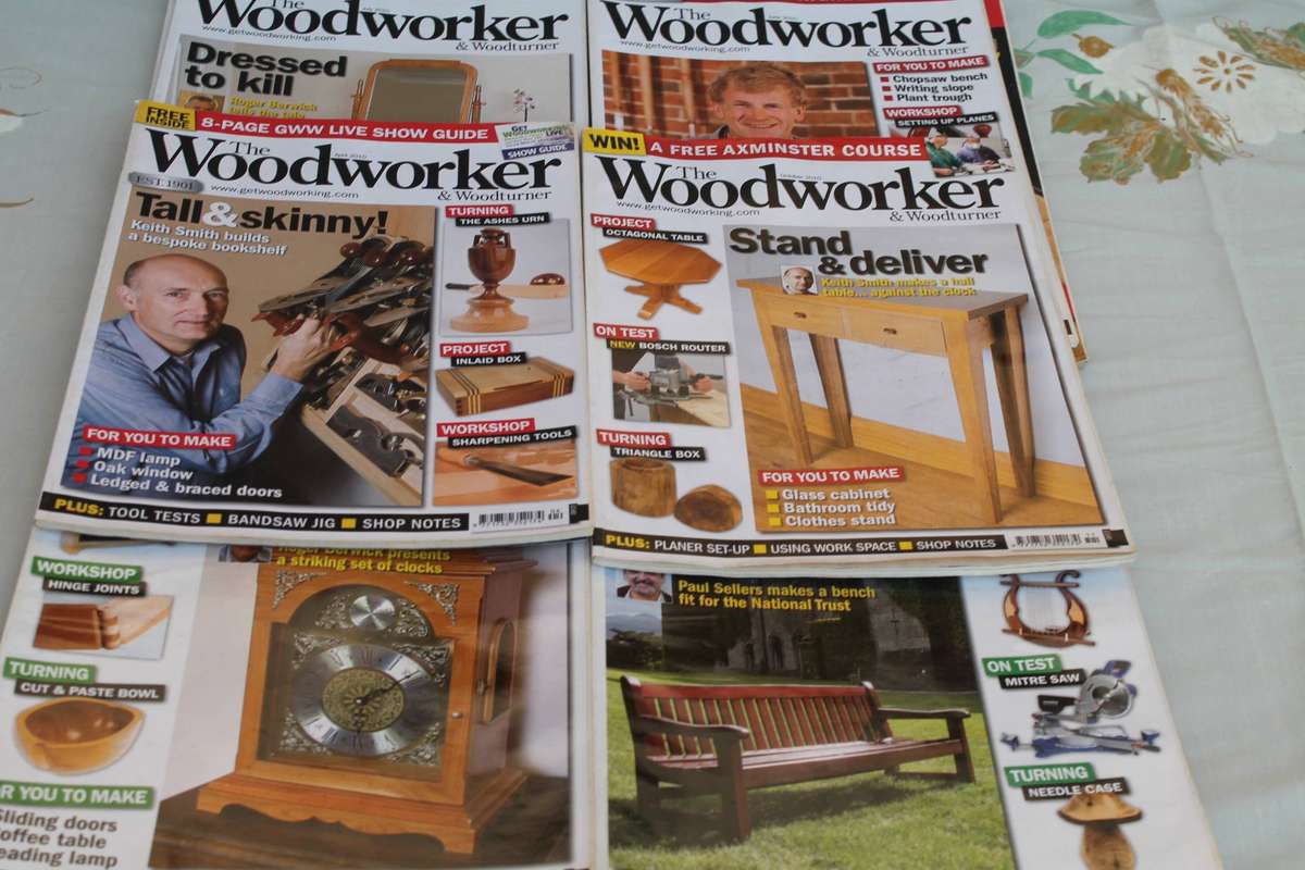 10 Good Woodworking magazines Lot 3