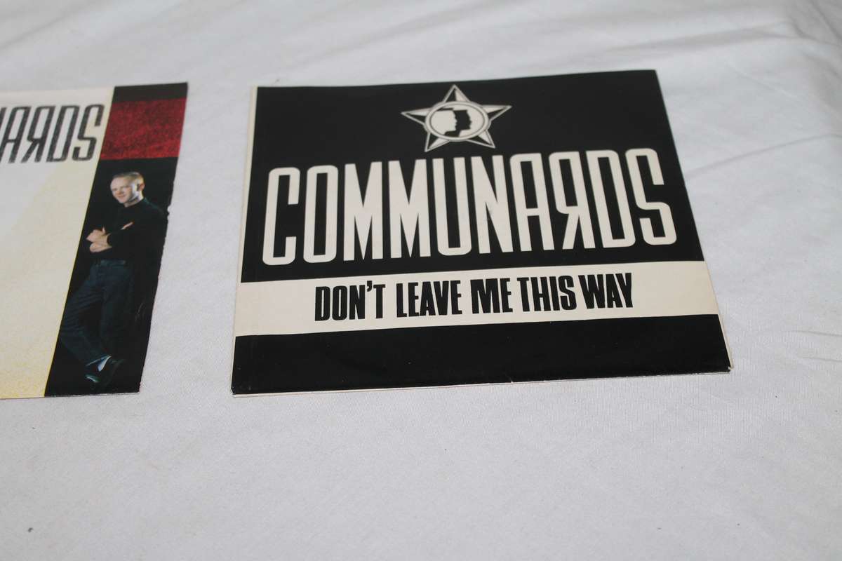 2 Picture Sleeve 7 Singles Communards