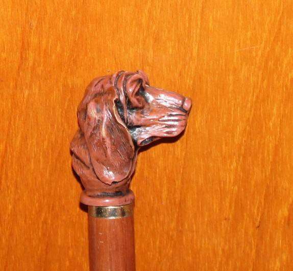 Walking stick with Dog head