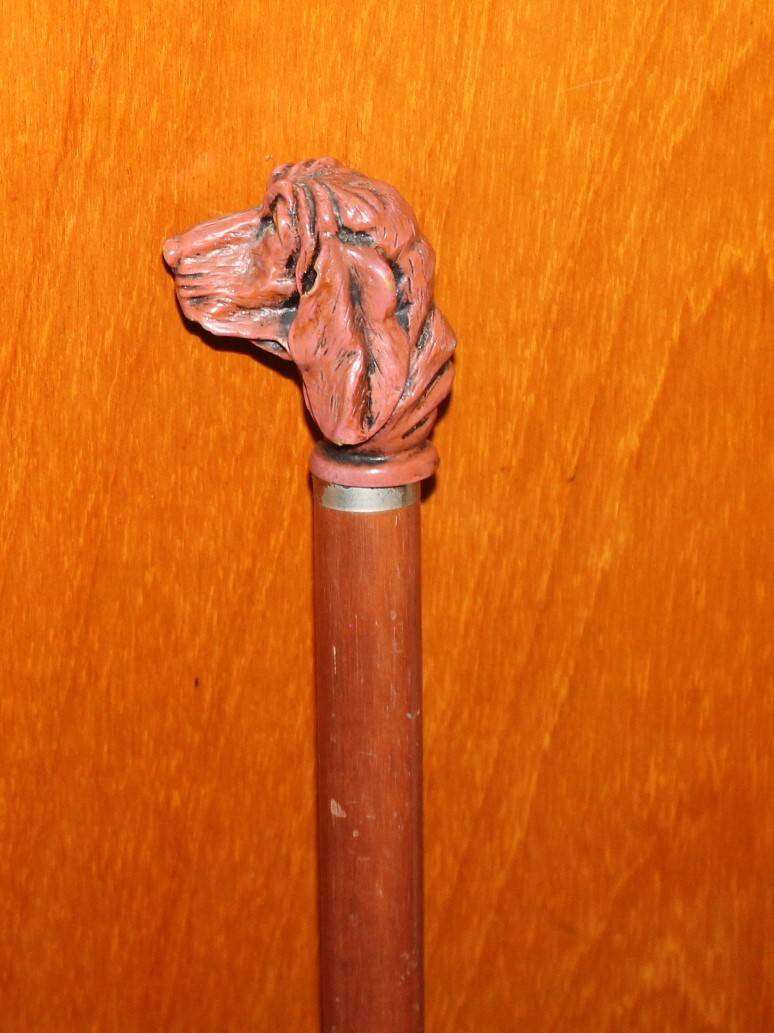 Walking stick with Dog head