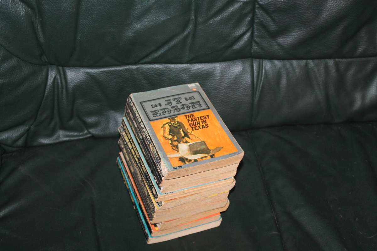 10 Assorted J T Edson Western's