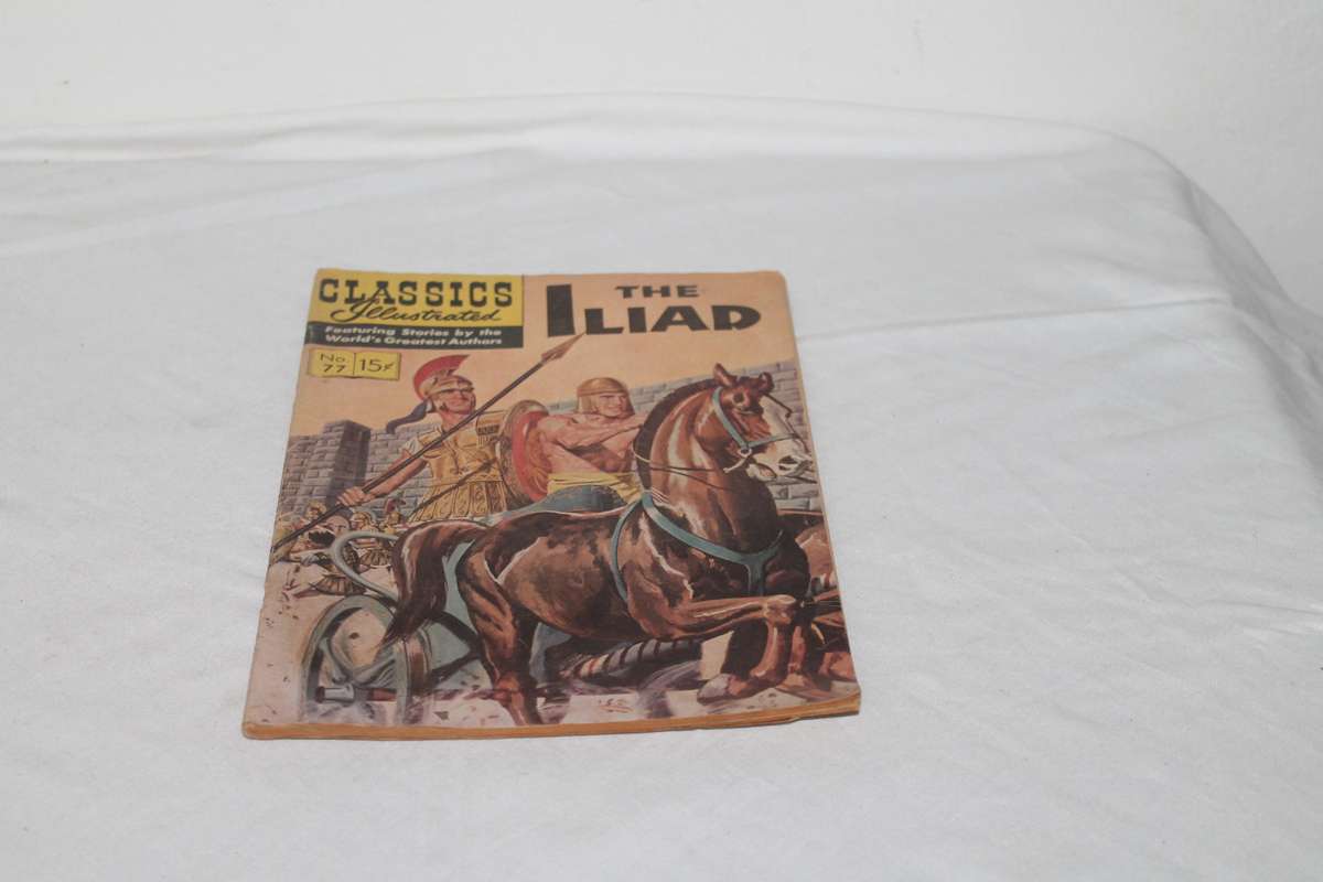 Classics Illustrated The Iliad No 77