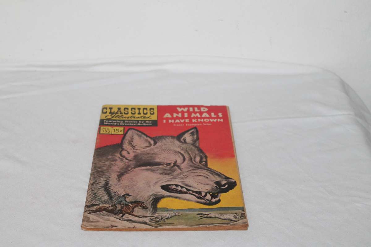 Classics Illustrated Wild Animals I have known No 152