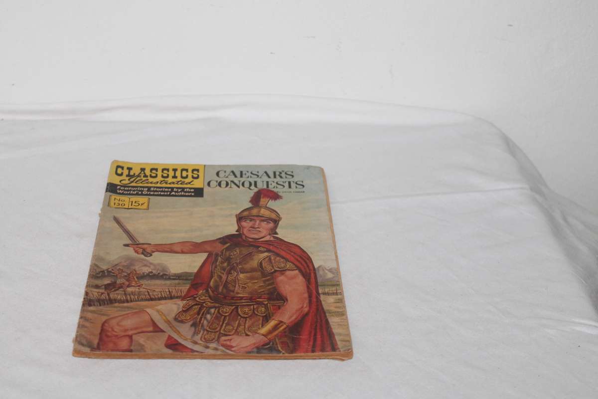 Classics Illustrated Caesar's Conquests No 130