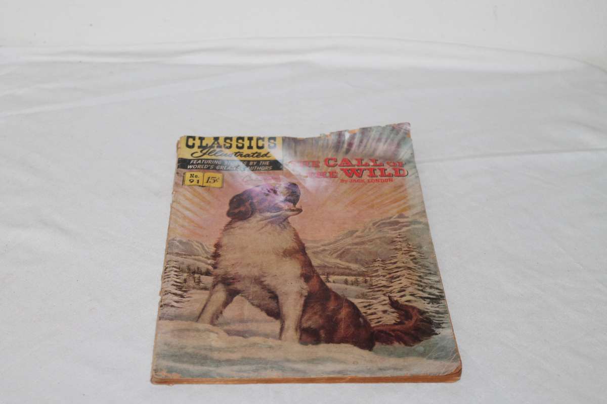 Classics Illustrated the call of the wild No 91