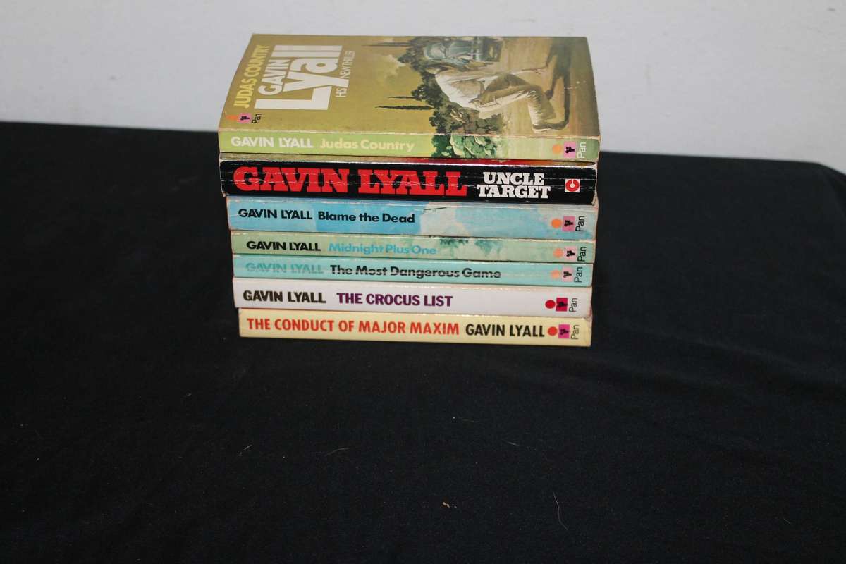 7 Gavin Lyall Novels