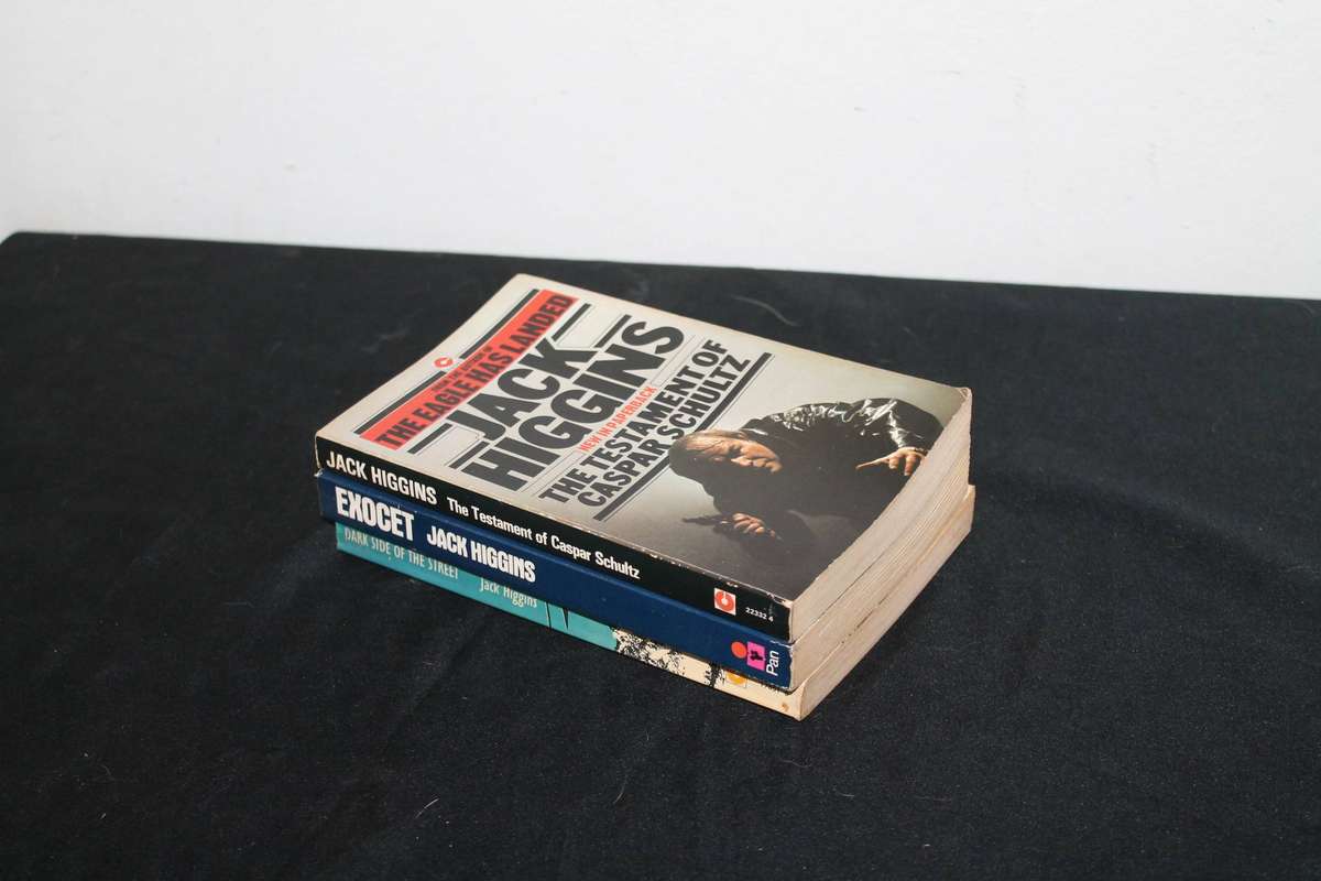 3 Jack Higgins Novels