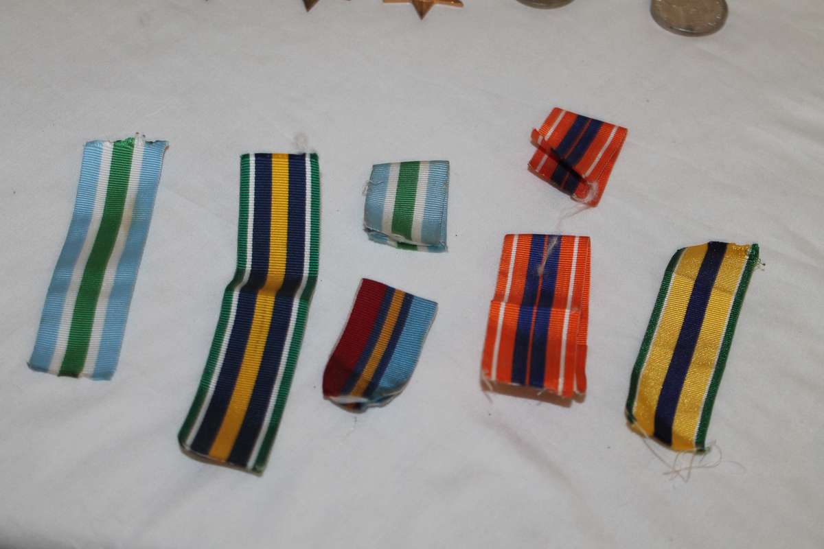 5 Medals and extra Ribbons