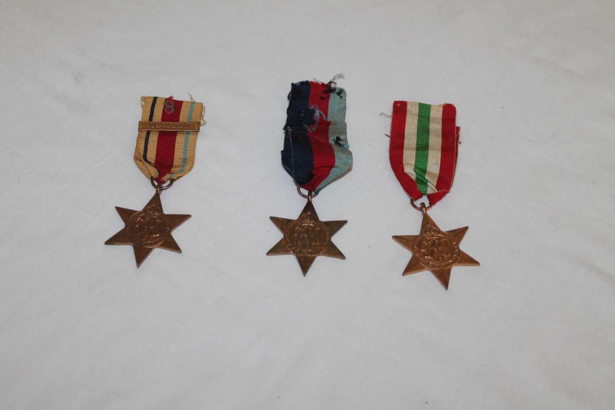 5 Medals and extra Ribbons