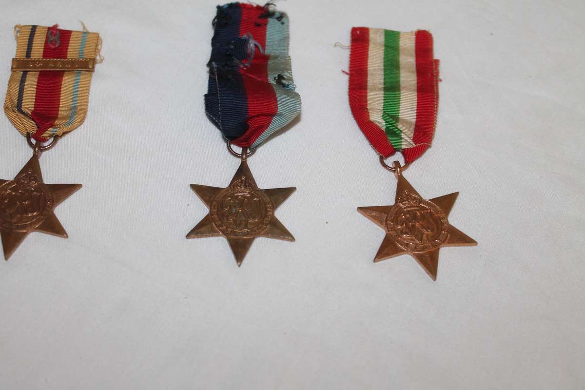 5 Medals and extra Ribbons