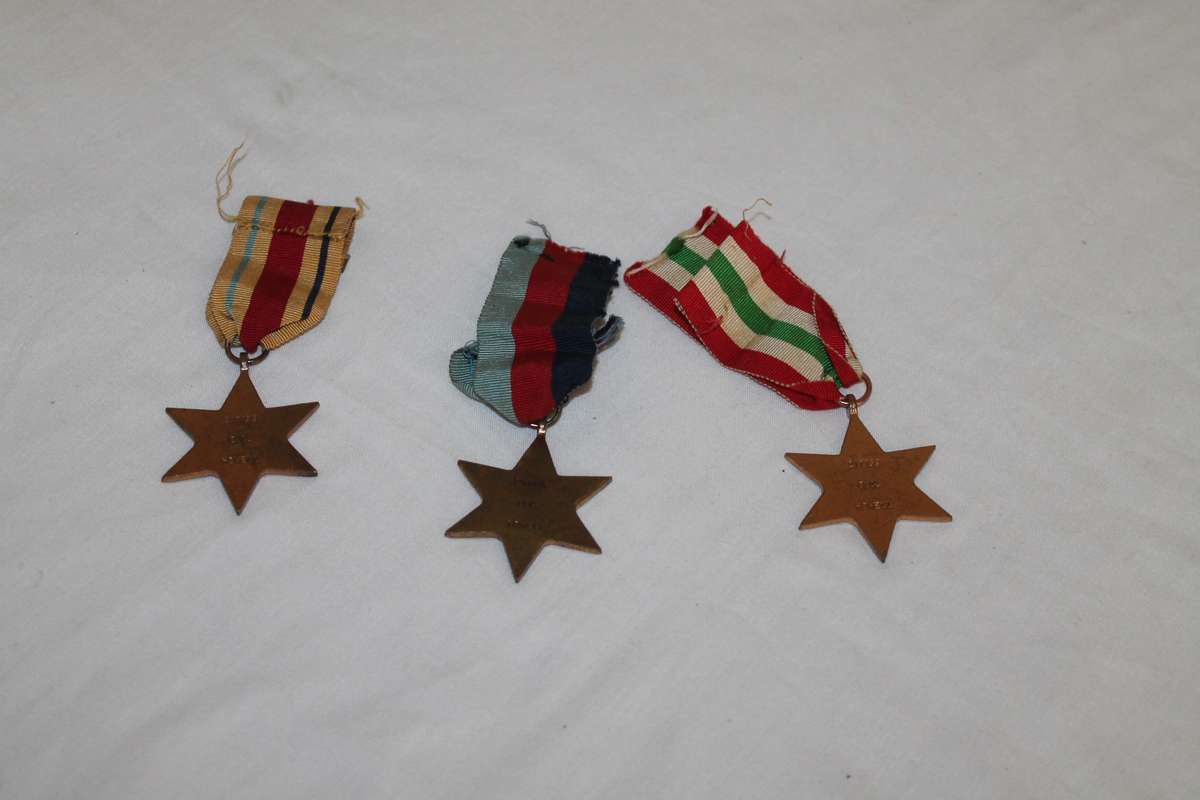 5 Medals and extra Ribbons