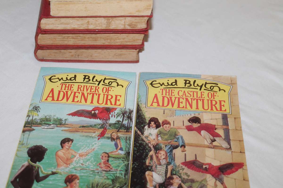 7 Assorted Enid Blyton Books