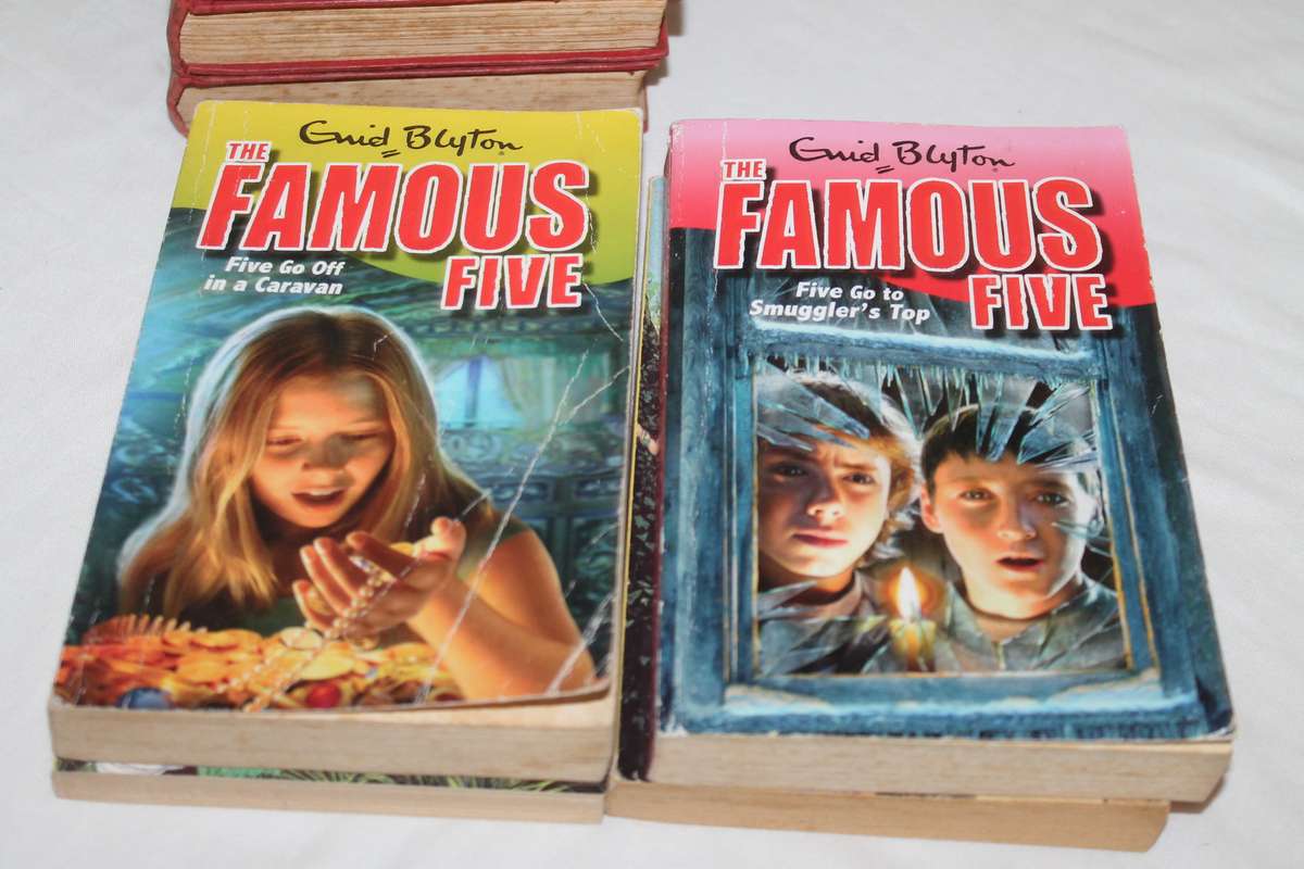 7 Assorted Enid Blyton Books