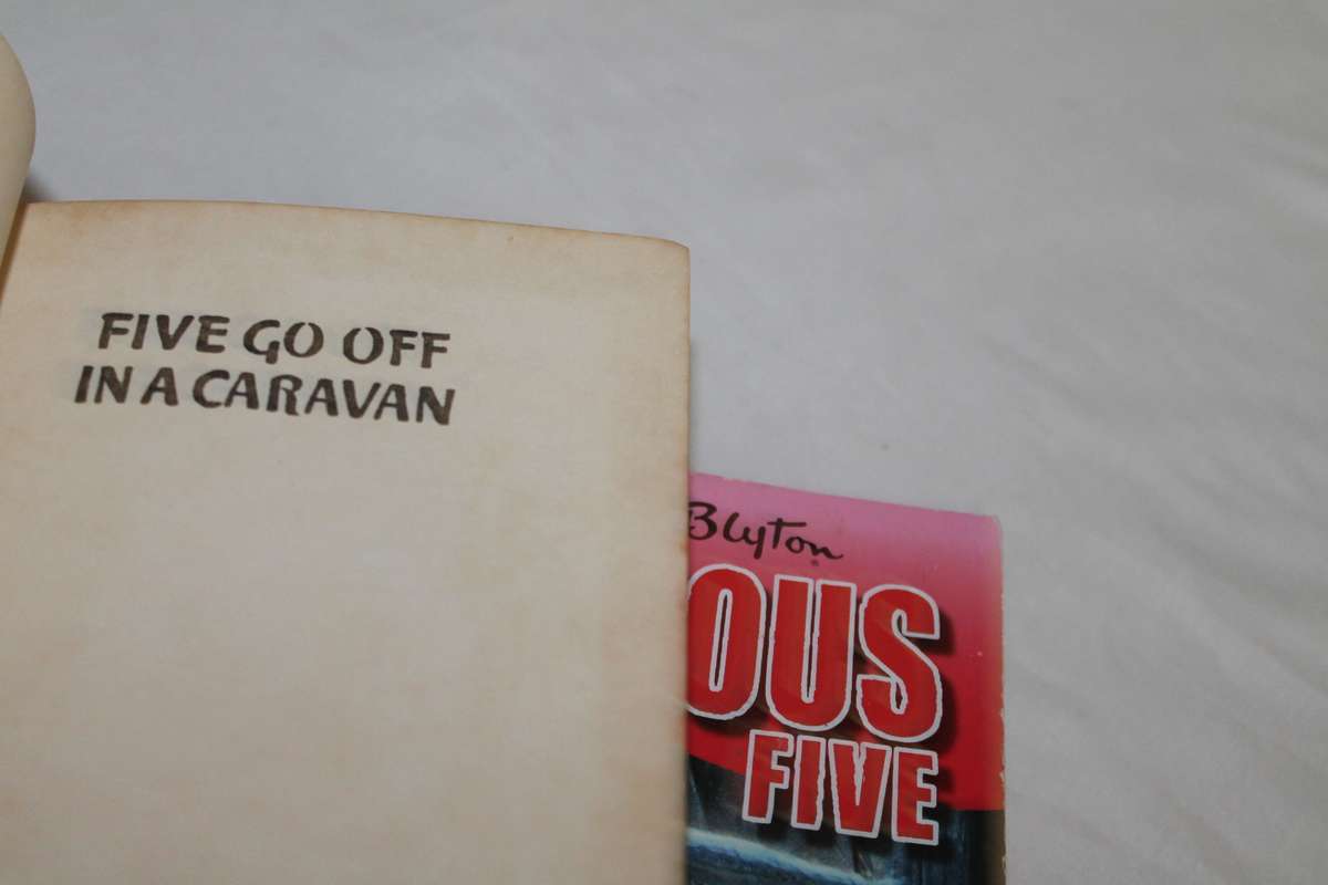 7 Assorted Enid Blyton Books