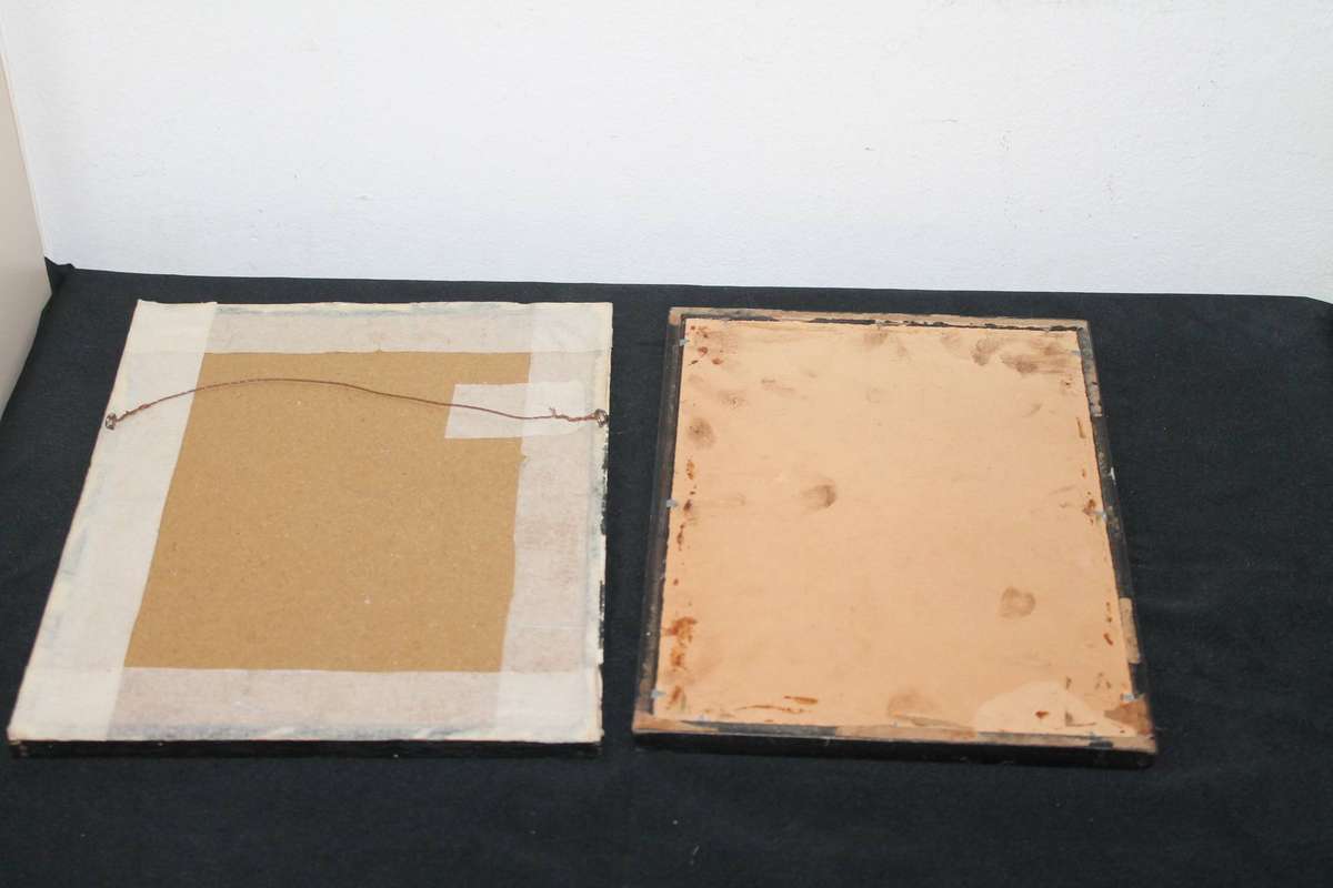 2 Framed Religious Prints