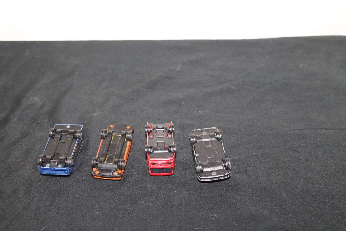 4 Corgi Cars