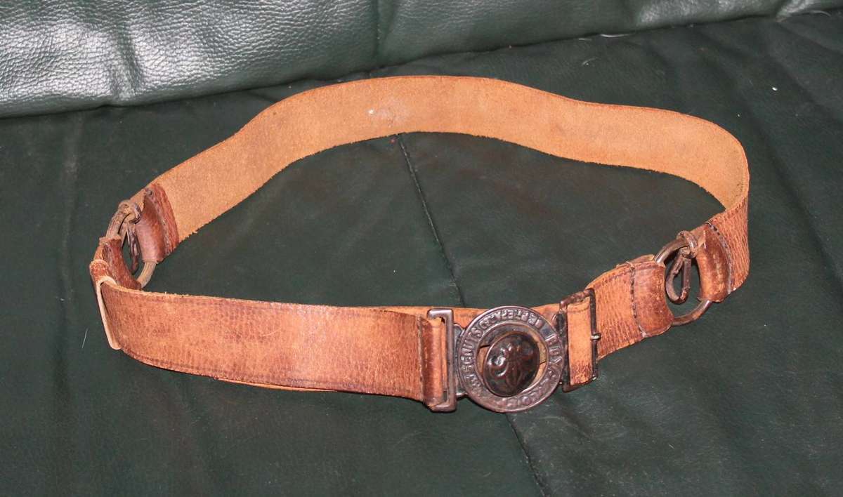 Boy Scouts Belt with Buckle 1960's