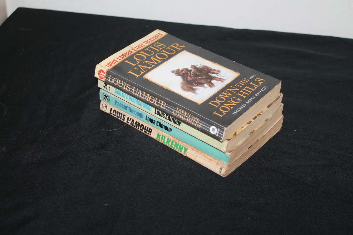 4 Louis L'Amour Novels