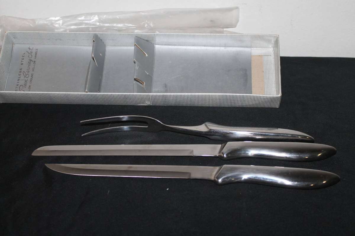 Boxed 3 Piece Carving Set