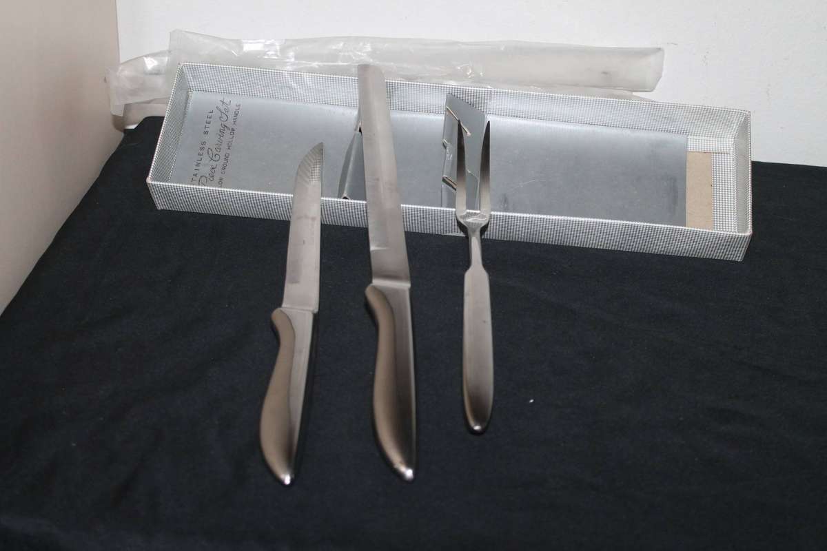 Boxed 3 Piece Carving Set