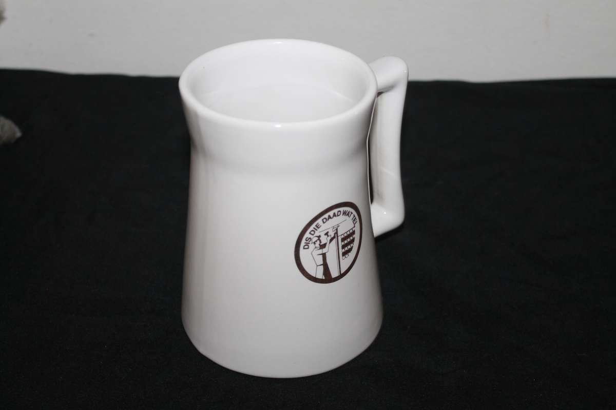 Beer Mug Dis die Daad wat Tel