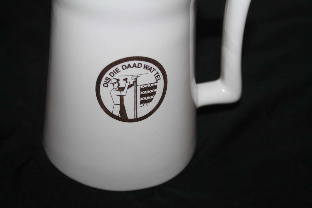 Beer Mug Dis die Daad wat Tel