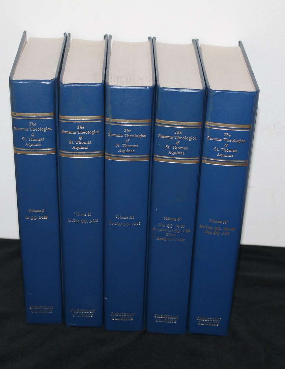 The Summa Theologica of St Thomas Aquinas Vol 1 to 5