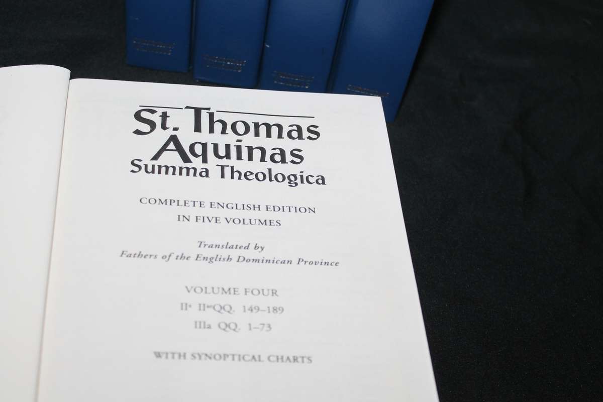 The Summa Theologica of St Thomas Aquinas Vol 1 to 5