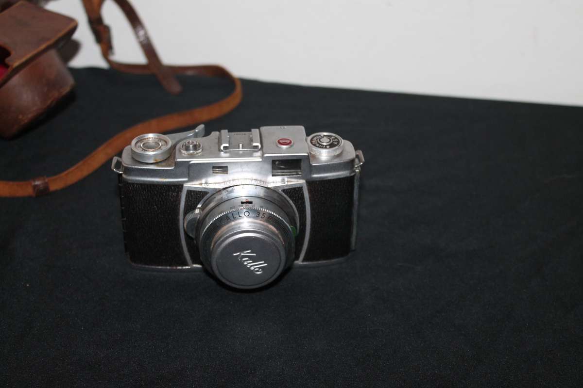 Brochure Pub Kallo Vintage – Appareils Photo 35 Mm Et Projecteur 8 Mm, Modèle 35