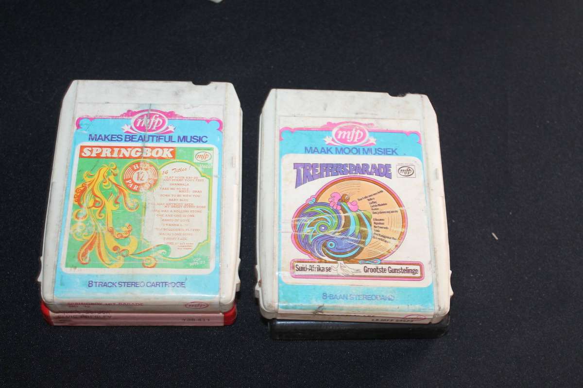 6 8 Tracks Tapes