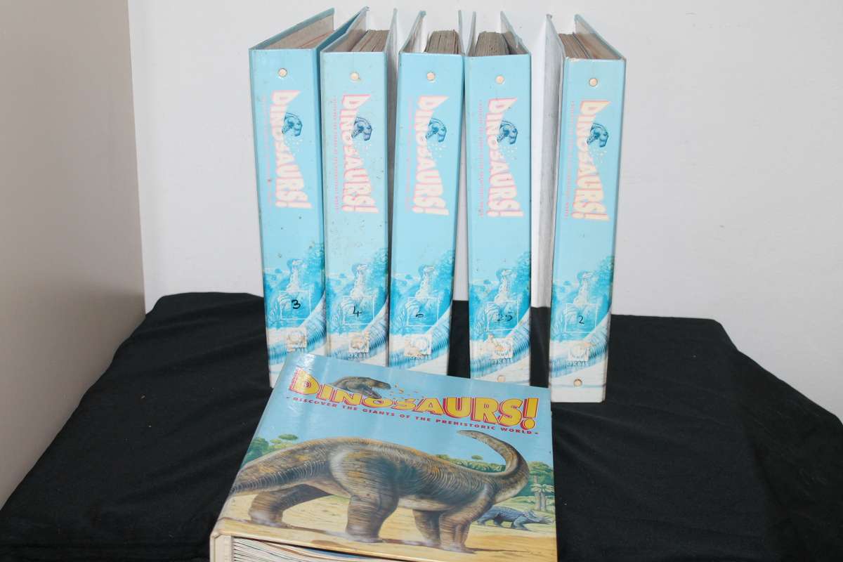 6 Files Dinosaurs Discover the Giants of the Prehistoric World Vol 1 to 79