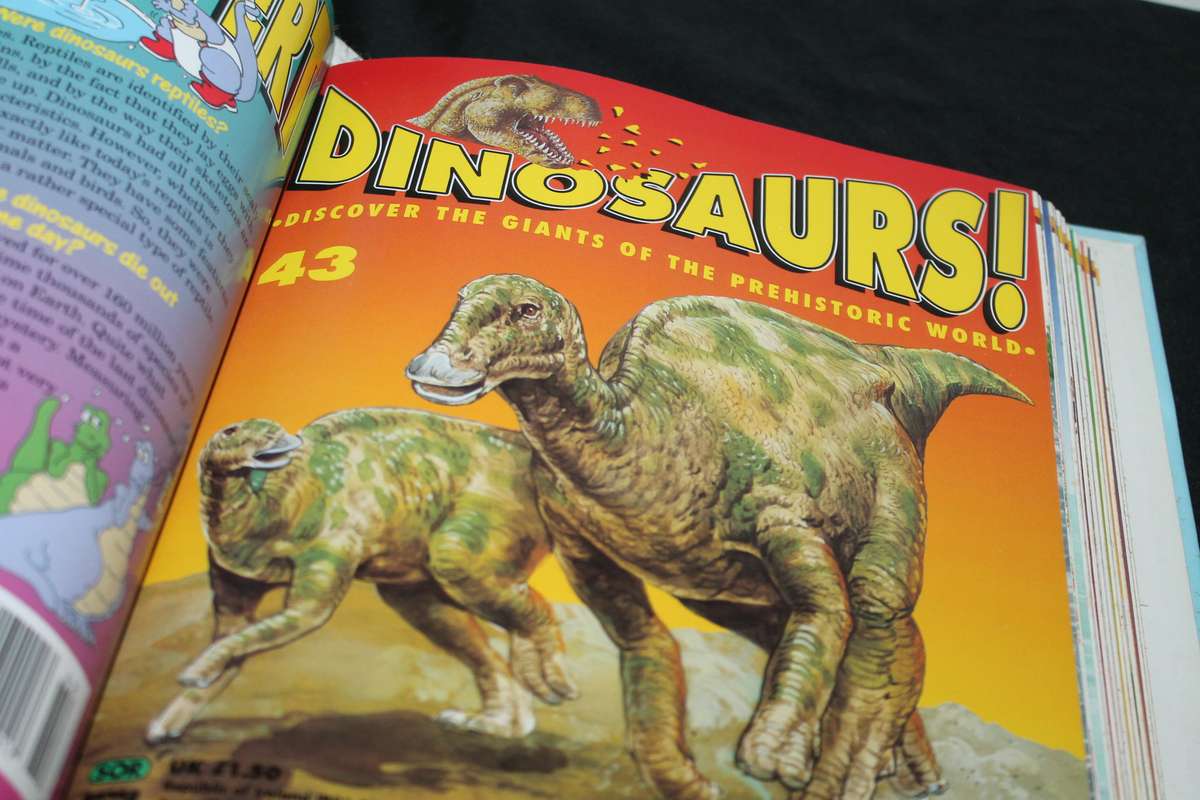 6 Files Dinosaurs Discover the Giants of the Prehistoric World Vol 1 to 79
