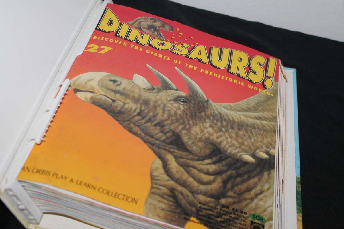 6 Files Dinosaurs Discover the Giants of the Prehistoric World Vol 1 to 79