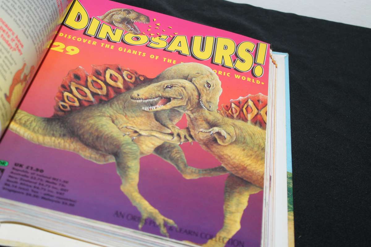6 Files Dinosaurs Discover the Giants of the Prehistoric World Vol 1 to 79