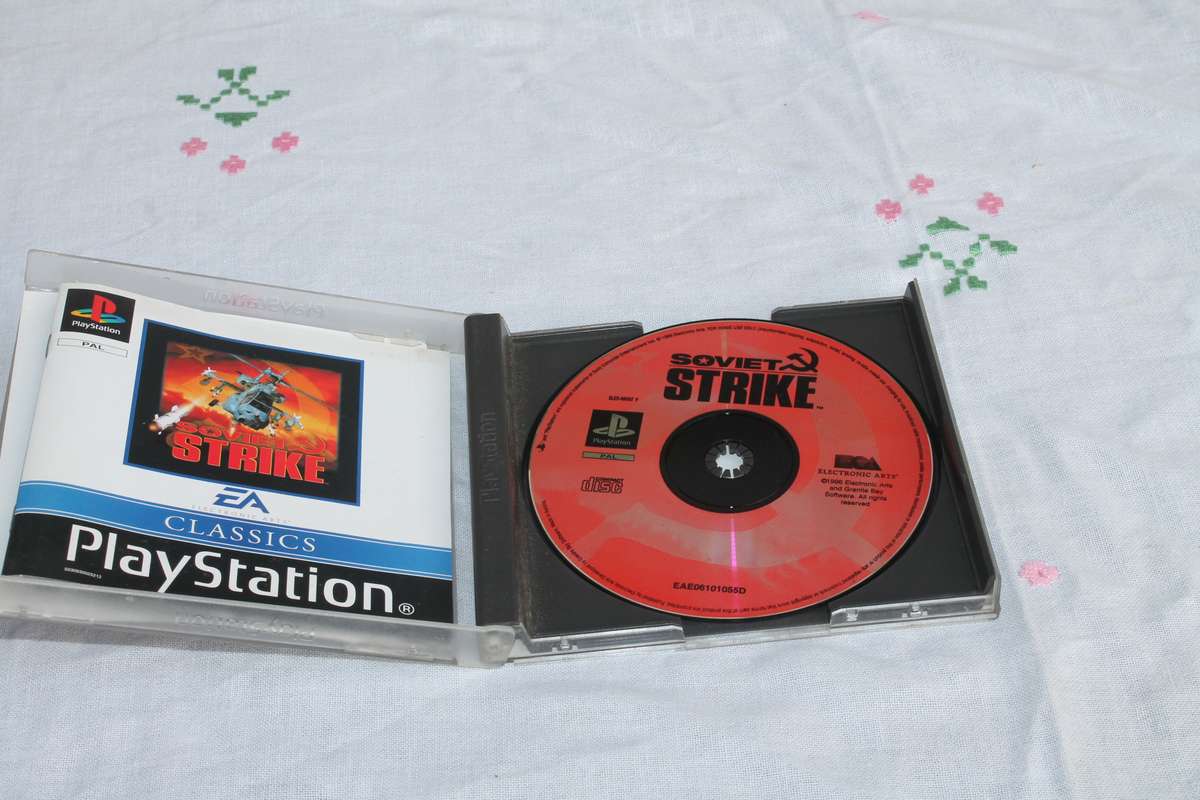 Playstation One Soviet Strike