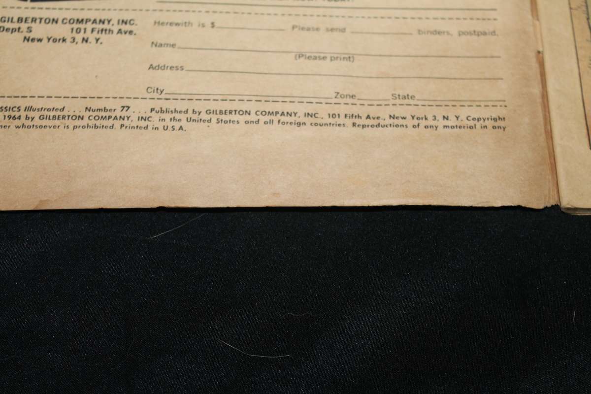 Classics Illustrated The Iliad No 77