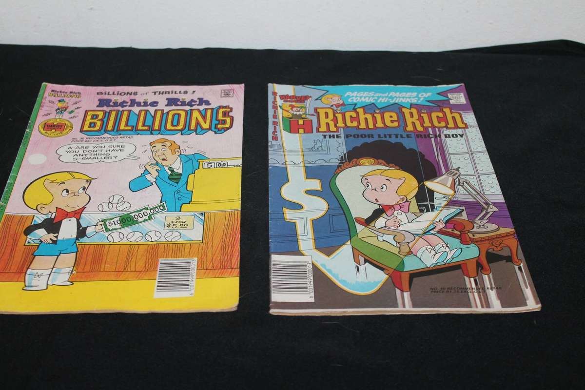 5 Richie Rich Comics