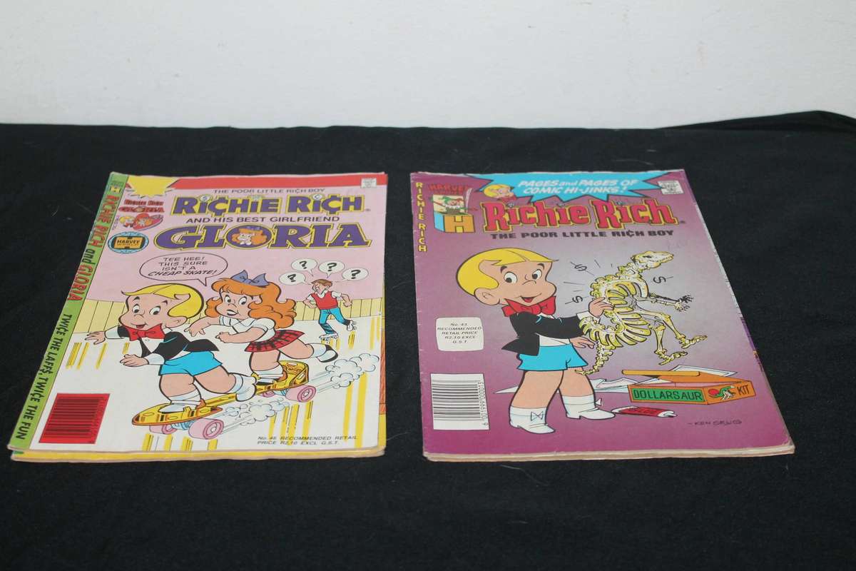 5 Richie Rich Comics