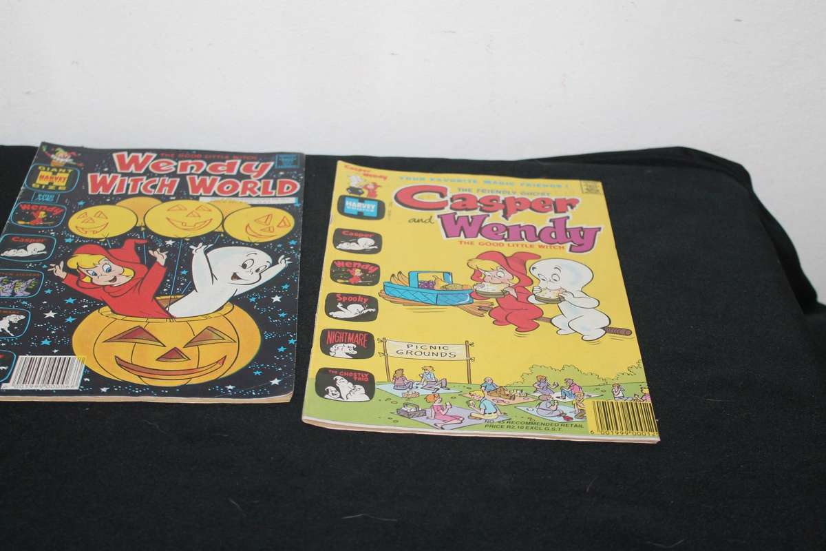 6 Casper and Wendy Comics