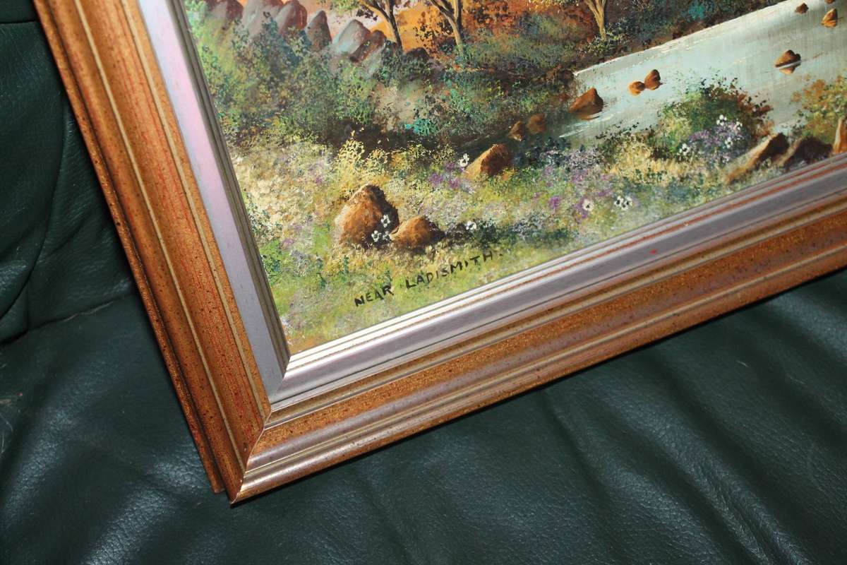Framed Scene Lady Smith