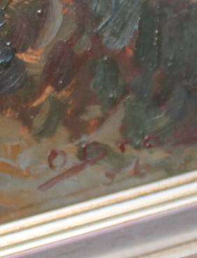 Framed Oil Trees