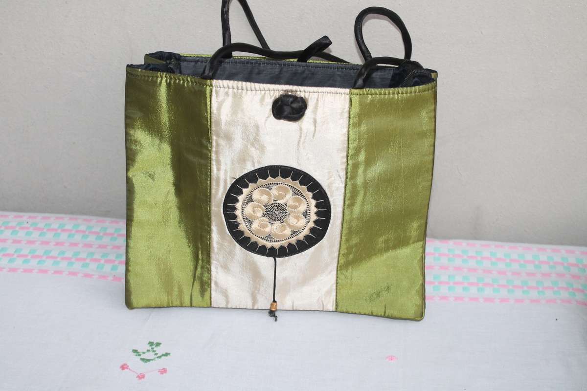 Ladies Green Handbag
