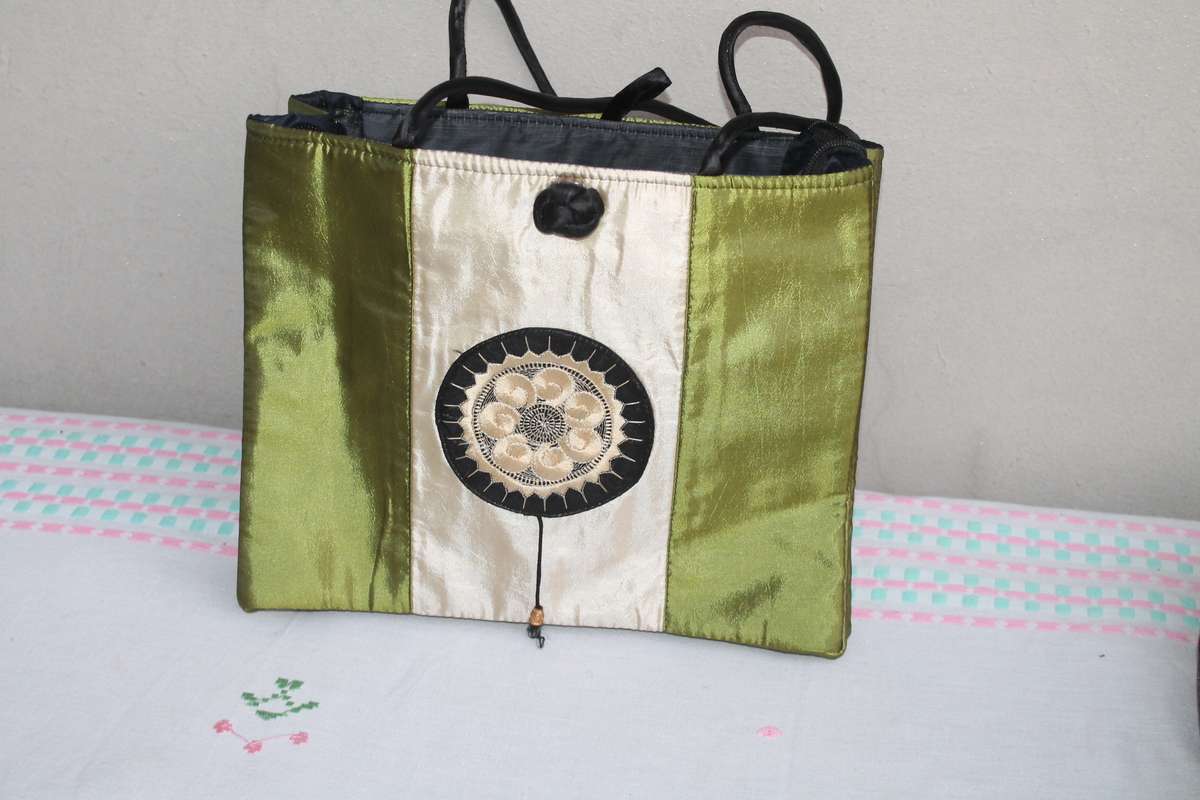 Ladies Green Handbag