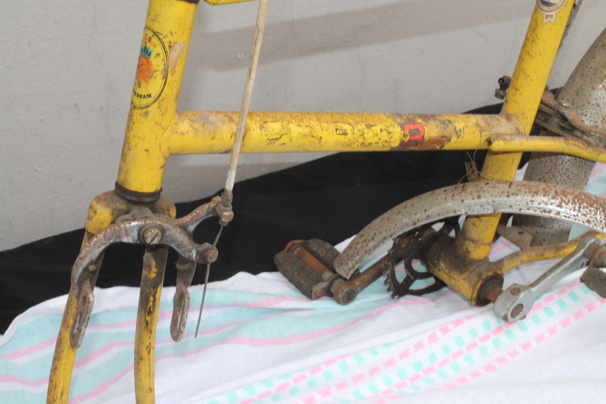 Vintage Raleigh Sunbeam Bicycle Frame "Copper" Like